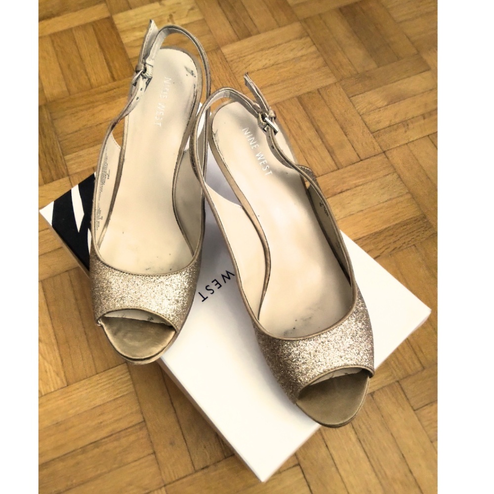 Nine West Sling Back Pumps